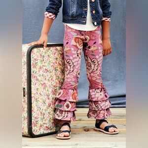 Matilda Jane Just Imagine Odette Floral Print Bennys Size 4 VGUC